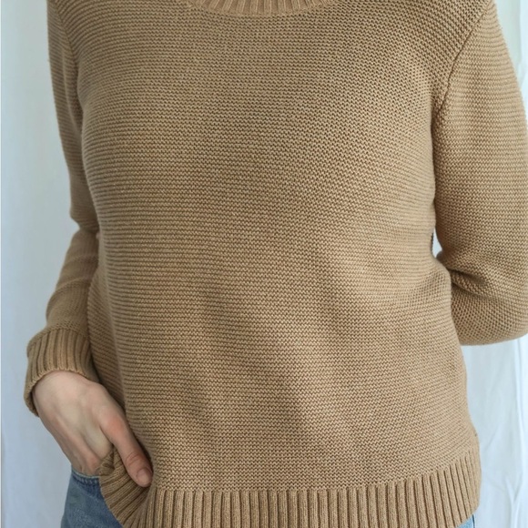 J. Crew Waffle Knit Crewneck Sweater - Picture 1 of 5